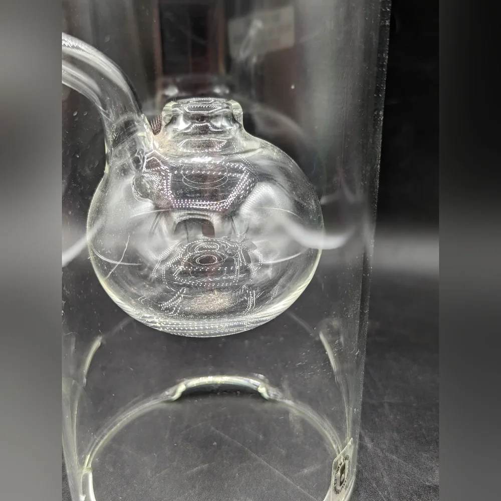 Vintage Wolfard Glass Blowing Company Hand Blown 12